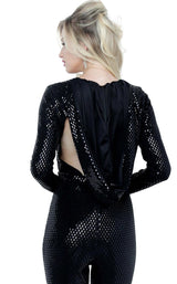 3 of 3 Jovani 1108 Black