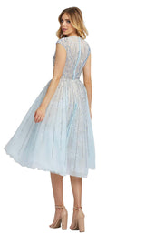 2 of 4 Mac Duggal 11112D Ice Blue