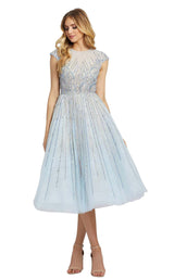 1 of 4 Mac Duggal 11112D Ice Blue