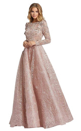 1 of 4 Mac Duggal 11121D Mocha