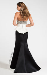 2 of 3 Ashley Lauren 1112 Dress Dark-Silver