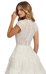 4 of 4 Mac Duggal 11132D Ivory/Nude