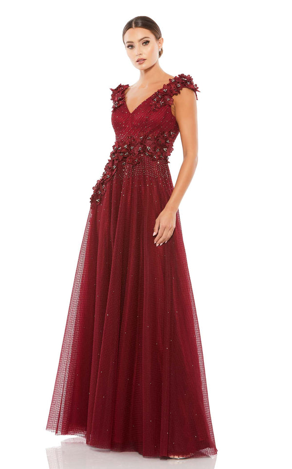 Mac Duggal 11152 Dress Burgundy