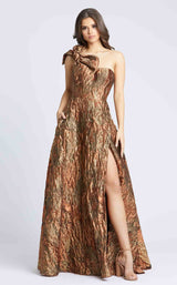 1 of 3 Mac Duggal 11157 Dress Bronze