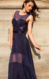 4 of 4 Ashley Lauren 1115 Dress Navy