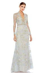 1 of 3 Mac Duggal 11165 Powder-Blue