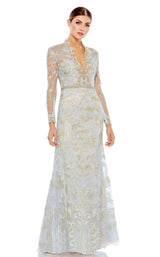 1 of 3 Mac Duggal 11165D Dress Powder-Blue