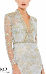 3 of 3 Mac Duggal 11165D Dress Powder-Blue