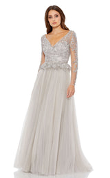 2 of 4 Mac Duggal 11168 Silver