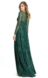 3 of 4 Mac Duggal 11184D Dress Emerald