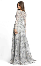 2 of 3 Mac Duggal 11185D Dress Platinum