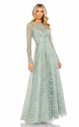 1 of 6 Mac Duggal 11235 Dress Sage