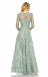 5 of 6 Mac Duggal 11235 Dress Sage