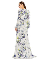 3 of 3 Mac Duggal 11334 Dress White-Multi