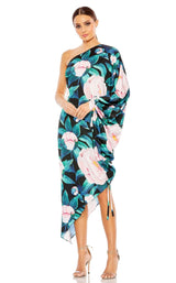 1 of 3 Mac Duggal 11404 Dress Black-Multi