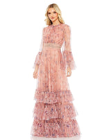 1 of 3 Mac Duggal 11408 Dress Rose-Multi