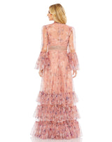 3 of 3 Mac Duggal 11408 Dress Rose-Multi