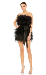 1 of 9 Mac Duggal 11436 Dress Black