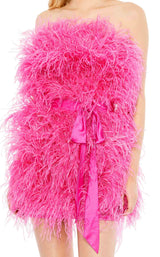 5 of 9 Mac Duggal 11436 Dress Pink