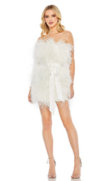 3 of 9 Mac Duggal 11436 Dress White