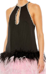 3 of 6 Mac Duggal 11437 Dress Black