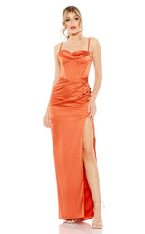 2 of 6 Mac Duggal 11562 Dress Burnt-Orange