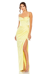 1 of 6 Mac Duggal 11562 Dress Lemon