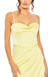 4 of 6 Mac Duggal 11562 Dress Lemon