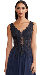 6 of 10 Daymor 1157 Dress Navy