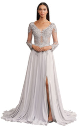 3 of 10 Daymor 1157 Dress Silver-Sage