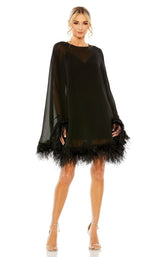 2 of 9 Mac Duggal 11622 Dress Black