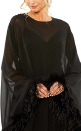 5 of 9 Mac Duggal 11622 Dress Black