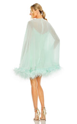 9 of 9 Mac Duggal 11622 Dress Mint