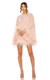 1 of 9 Mac Duggal 11622 Dress Porcelain