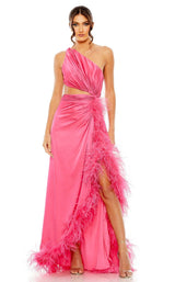 2 of 6 Mac Duggal 11689 Dress Hot-Pink