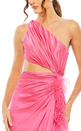 4 of 6 Mac Duggal 11689 Dress Hot-Pink