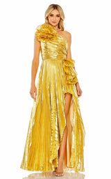 2 of 6 Mac Duggal 11696 Dress Gold