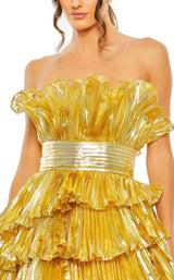 2 of 3 Mac Duggal 11697 Dress Gold