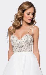 4 of 4 Ashley Lauren 1170 Dress White
