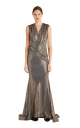 1 of 4 Issue NY 11817S Dress Gold