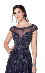 6 of 12 Ivonne D 119D48 Navy Blue