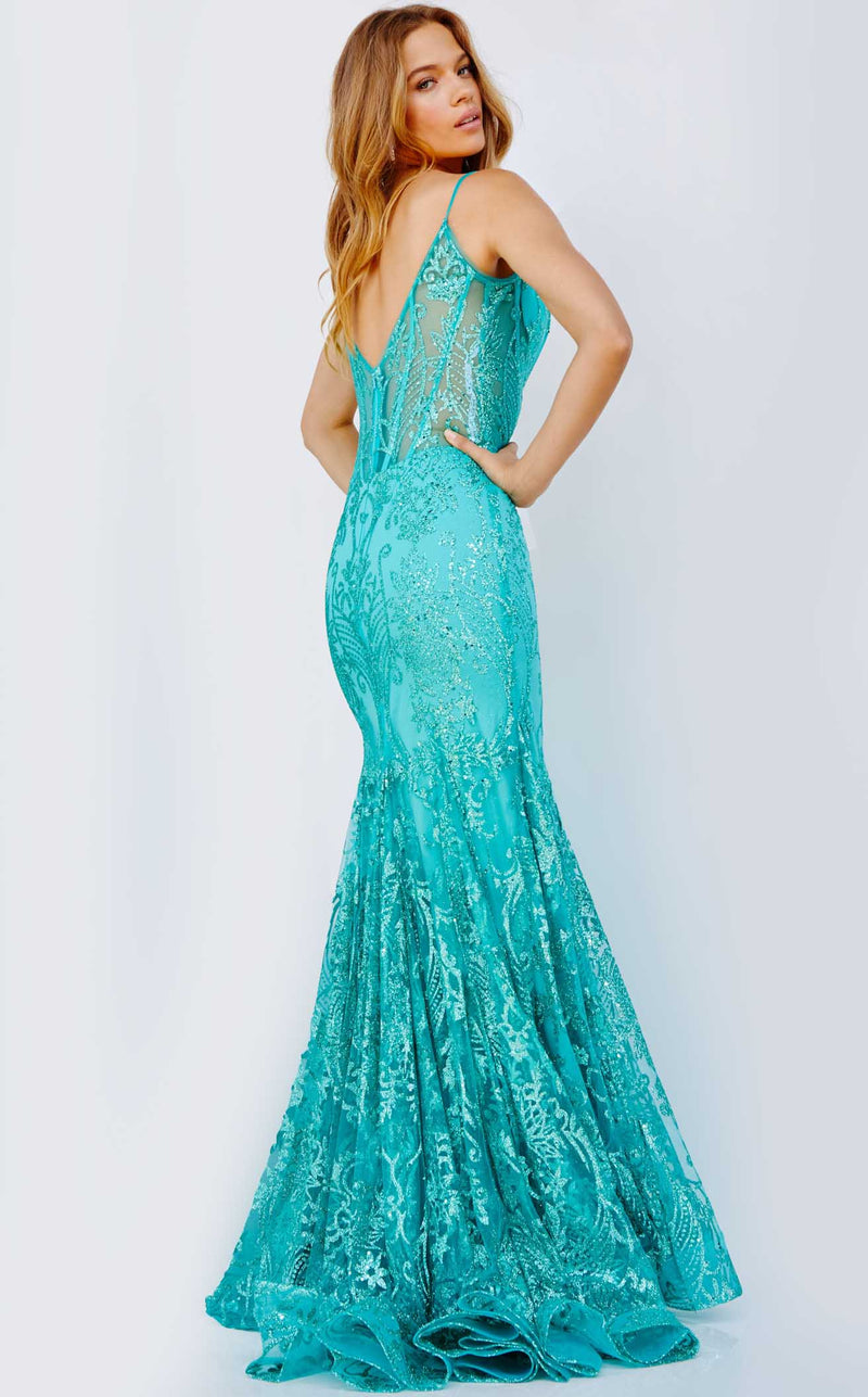 Jovani 22388 Dress Aqua