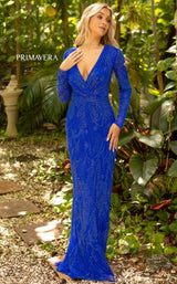 4 of 7 Primavera Couture 12002 Royal Blue