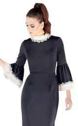 4 of 6 Mac Duggal 12091N Black