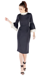 1 of 6 Mac Duggal 12091B Black