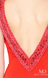 5 of 6 Mac Duggal 12094R Red