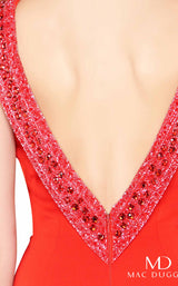 2 of 6 Mac Duggal 12094R Red