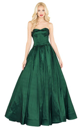 1 of 8 Mac Duggal 12132R Emerald Green