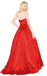 4 of 8 Mac Duggal 12132R Red