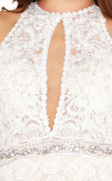 2 of 6 Mac Duggal 12150R Ivory/Nude